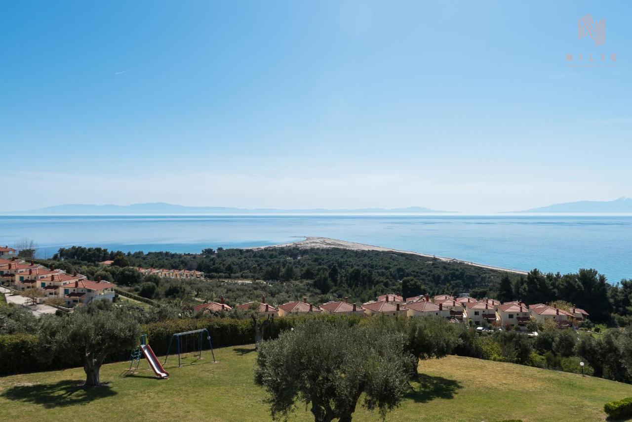 Breathtaking Villa, Nilie Hospitality Mgmt Possidi Exteriör bild